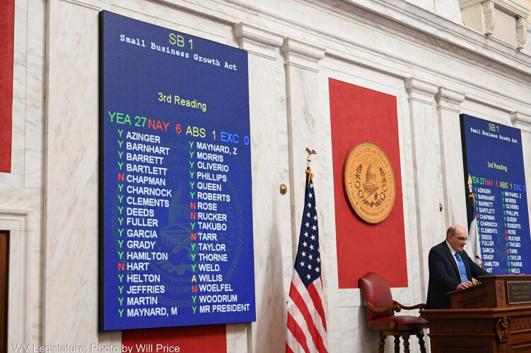 Morrisey Holds Ceremonial Signing For Small Business Growth Act